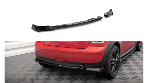 Splitter Mini One R56 Rear Side Gloss Black