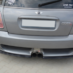 Splitter Mini R53 COOPER S JCW Rear Side Gloss Black