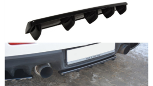 pol_pl_Splitter-Mitsubishi-Lancer-Evo-X-Tyl-Srodkowy-z-Dyfuzorem-Gloss-Black-271927_7.png Splitter Mitsubishi Lancer Evo X Rear Central with Diffuser Gloss Black
