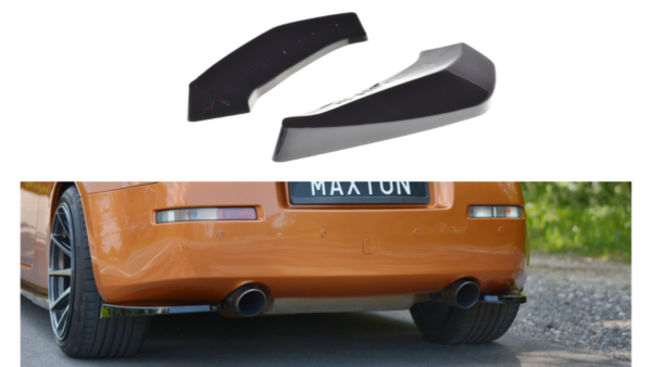 Splitter Nissan 350Z Rear Side Gloss Black