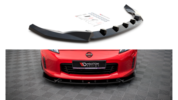 Splitter Nissan 370Z Facelift Front v.3 Gloss Black