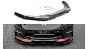 Splitter Nissan 370Z Nismo Facelift Front v.1 Gloss Black