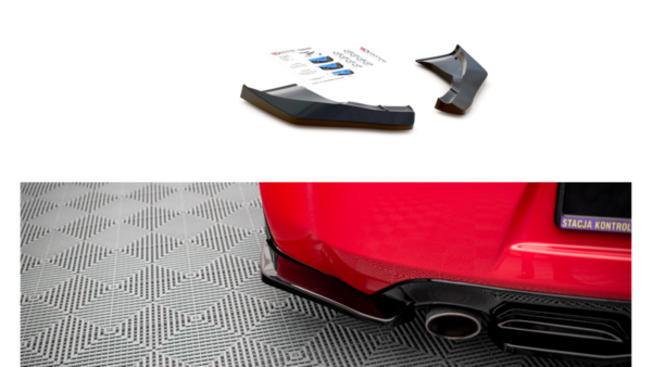 Splitter Nissan 370Z Rear Side v.2 Gloss Black