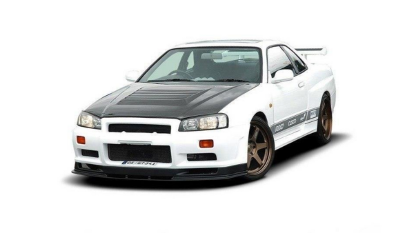 Splitter Nissan Skyline R34 GTR Front for bumper 2299 GTR Look Primed