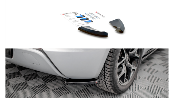 Splitter Opel Astra GTC OPC-Line J Rear Side v.1 Gloss Black