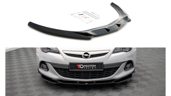 Splitter Opel Astra GTC OPC-Line J Front v.1 Gloss Black