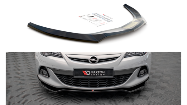 Splitter Opel Astra GTC OPC-Line J Front v.2 Gloss Black