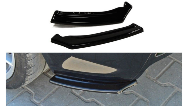 Splitter Opel Astra H (OPC VXR) Rear Side Gloss Black
