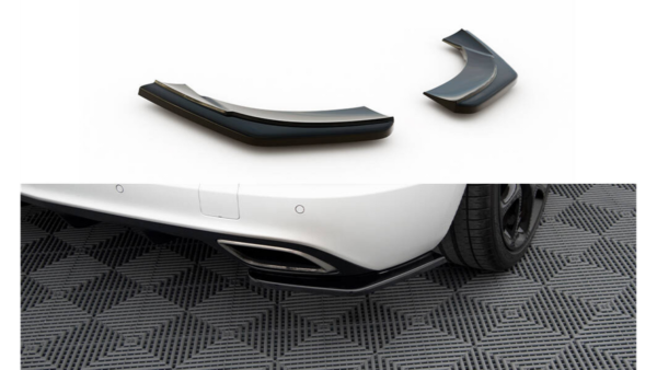 Splitter Opel Astra J OPC VXR Rear Side Gloss Black