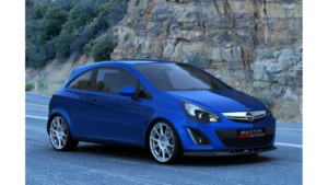 Splitter Opel Corsa D Facelift Front Gloss Black