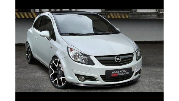 Splitter Opel Corsa D Front Gloss Black
