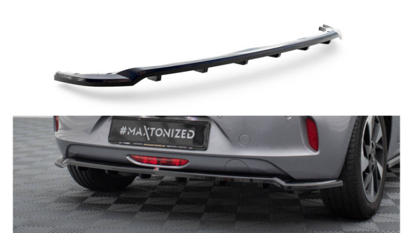 Splitter Opel Corsa F ( VI) Rear Central with Diffuser