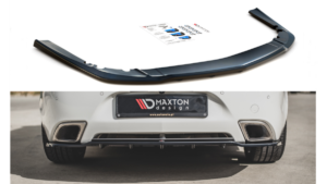 Splitter Opel Insignia Mk. 1 OPC Facelift Rear Central with Diffuser Gloss Black