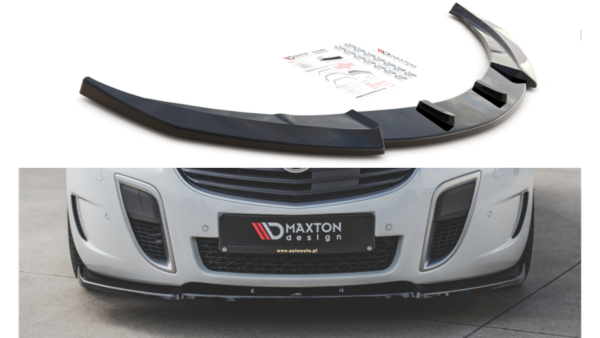 Splitter Opel Insignia Mk. 1 OPC Facelift Front v.1 Gloss Black