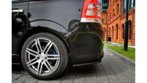 Splitter Opel Zafira B OPC VXR Rear Side Gloss Black