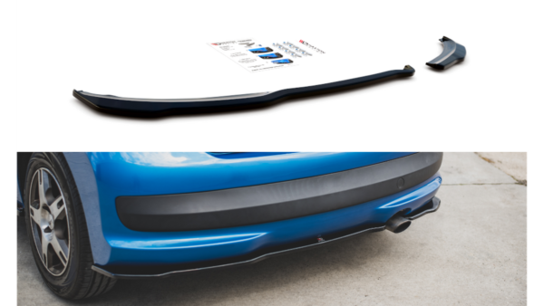 Splitter Peugeot 207 Sport Rear Side Gloss Black