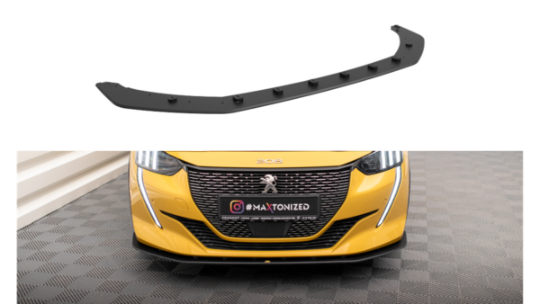 Splitter Peugeot 208 GT II Front Pro Black