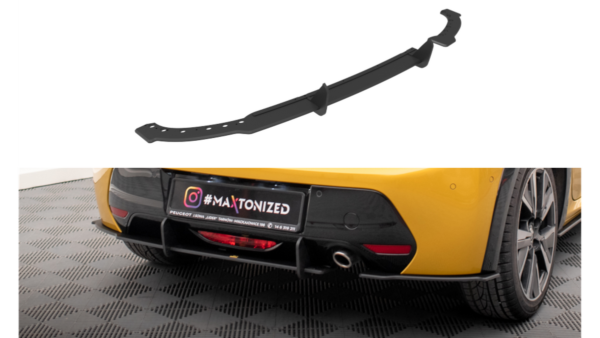 Splitter Peugeot 208 GT II Rear Side Street Pro Black