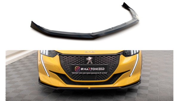 Splitter Peugeot 208 GT II Front v.2 Gloss Black
