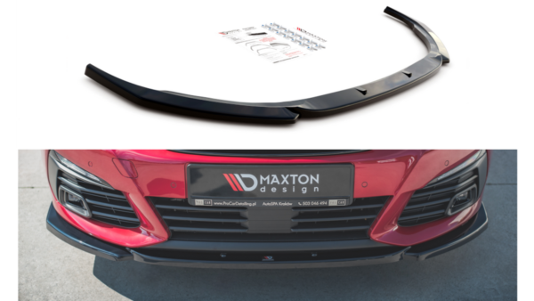 Splitter Peugeot 308 GT II Facelift Front v.2 Gloss Black