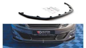 Splitter Peugeot 308 II Facelift Front v.1 Gloss Black