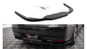 Splitter Peugeot 508 GT I Facelift Rear Central Gloss Black