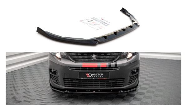 Splitter Peugeot Partner III Front Gloss Black