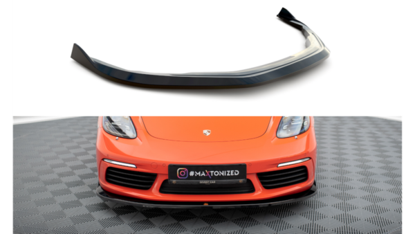 Splitter Porsche 718 Cayman 982c Front v.2