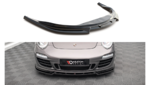 Splitter Porsche 911 Carrera GTS 997 Facelift Front v.2 Gloss Black