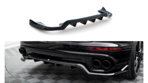 Splitter Porsche Cayenne II Facelift Rear Central with Diffuser