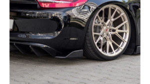 Splitter Porsche Cayman II 981C Rear Side