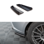Splitter Porsche Macan I Facelift 2 Rear Side Gloss Black