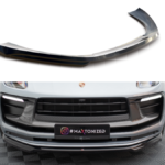 Splitter Porsche Macan I Facelift 2 Front Gloss Black