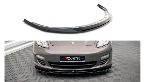 Splitter Porsche Panamera Panamera Diesel 970 Front v.1 Gloss Black