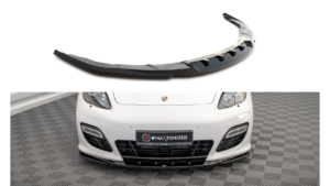 Splitter Porsche Panamera Turbo Sport Design Package 970 Front v.2 Gloss Black