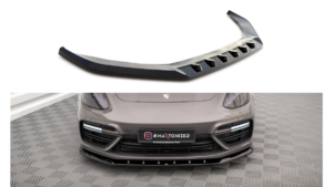 Splitter Porsche Panamera Turbo S E-Hybrid Front v.1 Gloss Black