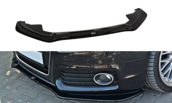 Front Splitter Audi S5 / A5 S-Line 8T - Gloss Black