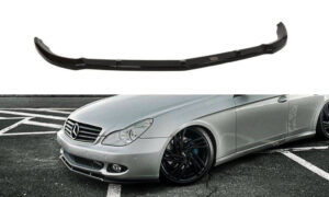 Front Splitter Mercedes-Benz CLS C219 Standard Bumper - Gloss Black