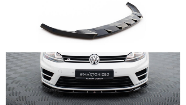 Front Splitter V.5 Volkswagen Golf R Mk7