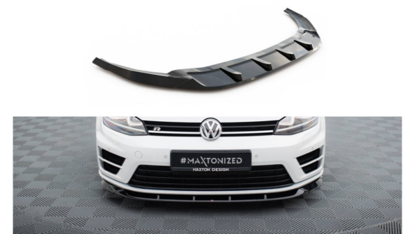 Front Splitter V.6 Volkswagen Golf R Mk7