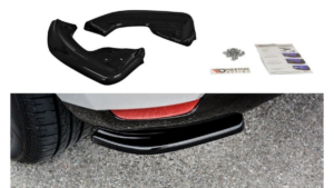 Splitter Renault Clio IV Rear Side Gloss Black