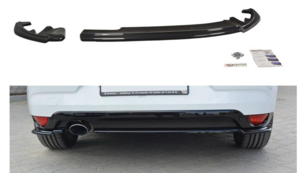 Splitter Renault Megane IV Rear Side Gloss Black