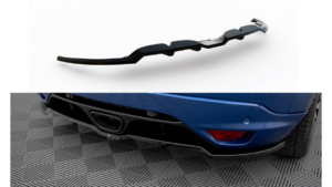 Splitter Renault Megane RS III Rear Central with Diffuser