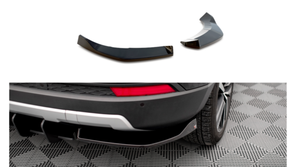 Splitter Seat Ateca I Rear Side Gloss Black
