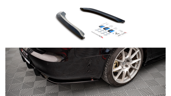 Splitter Seat Exeo Rear Side Gloss Black
