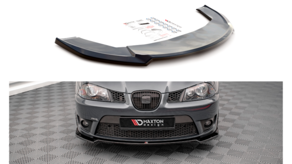 Splitter Seat Ibiza Cupra III Front v.3 Gloss Black