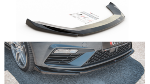 Splitter Seat Leon Cupra FR III Facelift Front v.5 Gloss Black
