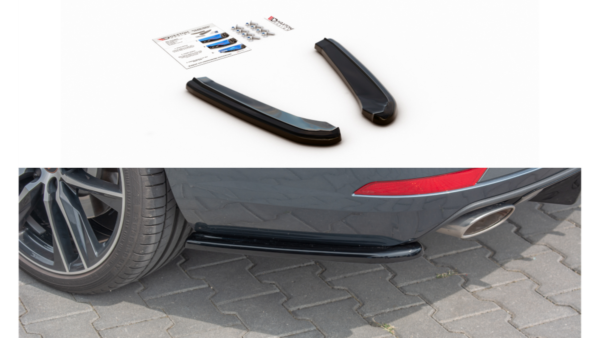 Splitter Seat Leon Cupra III Facelift Sportstourer Rear Side v.1 Gloss Black