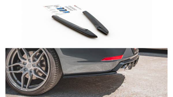 Splitter Seat Leon Cupra III Facelift Sportstourer Rear Side v.2 Gloss Black