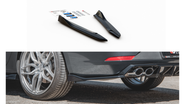 Splitter Seat Leon Cupra III Facelift Sportstourer Rear Side v.3 Gloss Black